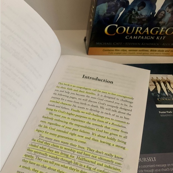 Courageous Campaign Kit - Men’s Bible Study - Picture 5 of 6